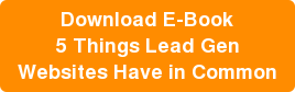 5 Things Lead Generation Website